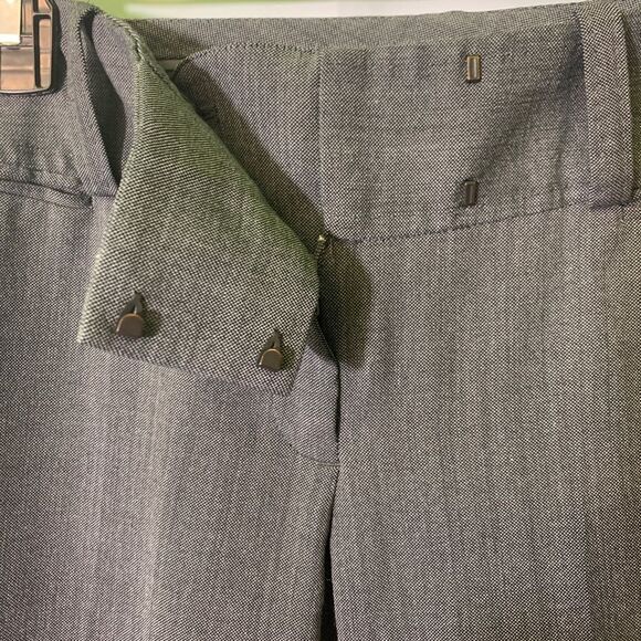 The Limited perfect suit dress pants gray bootcut drew fit size 4 flared wool - Picture 4 of 8